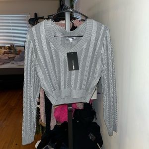 Fashion nova cropped sweater